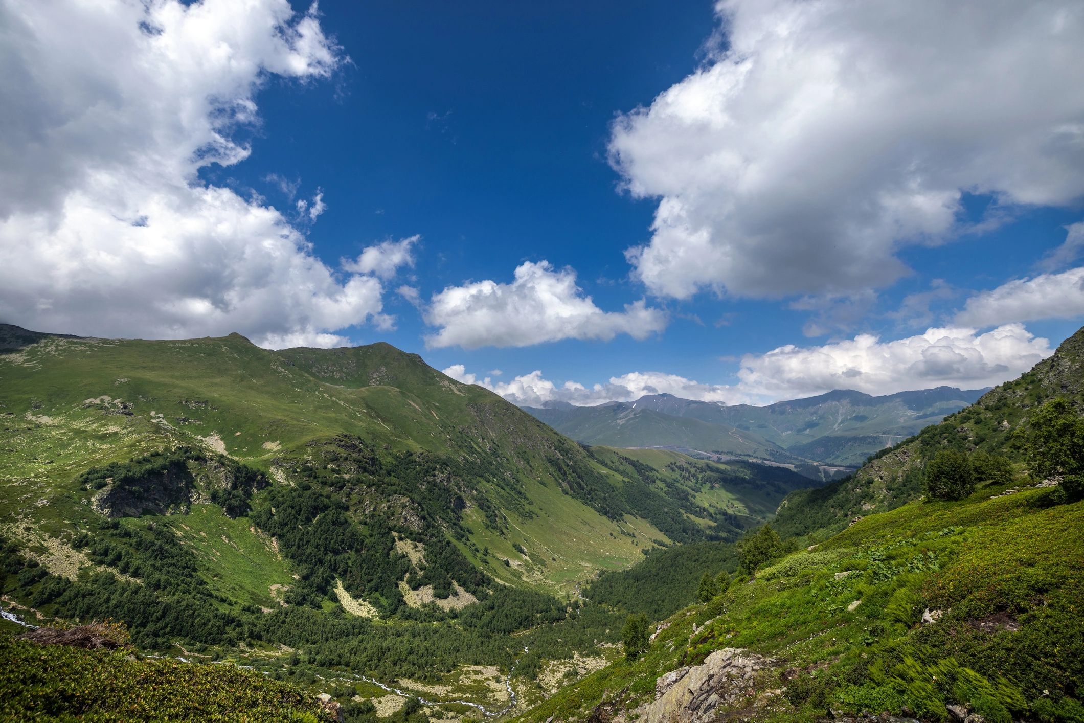 Mountain valley representing the varied landscapes of northern Afghanistan